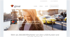 Desktop Screenshot of givve.com